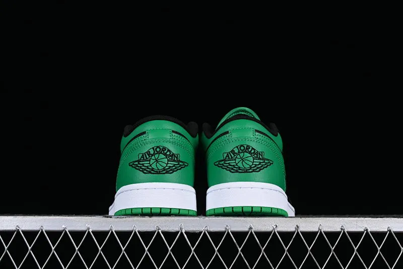 All categories Air Jordan Jordan series basketball shoes Air Jordan 1 Low G version pure original Air Jordan 1 Low "Lucky Green" AJ1 Joe 1 black green low-top basketball shoes 553558-065
